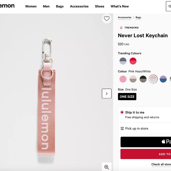 HOST PICK 💗 Custom Pink Lululemon Wristlet - Picture 8 of 9